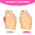 Ptwola Hallux Valgus Protector Sleeves Kit Bunion Corrector Sleeve Gel Pad Bunion Pain Relief Orthopedic Socks Big Toe