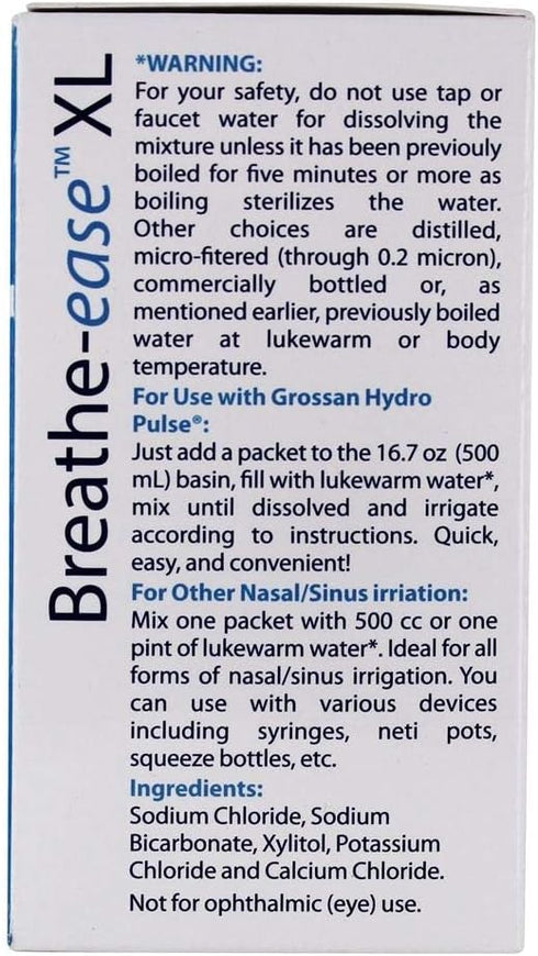 Breathe-Easexl Nasal Sinus Irrigation Packets, 30 Count