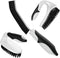Cleangor Scrub Brush Set, Heavy Duty Scrub Brushes Crevice Cleaning Brush with