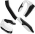 Cleangor Scrub Brush Set, Heavy Duty Scrub Brushes Crevice Cleaning Brush with