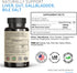 TUDCA Milk Thistle 1250mg - Liver Support, Liver Health, Gallbladder Supplements *USA Made and Tested*, Tudca Supplement, Bile Salts Supplement, Liver Health Supplement - 90 Capsules