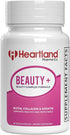 Beauty+ Complex Formula Capsules, 60 Count, Biotin, Collagen, Keratin for Healthy Hair, Skin, and Nails