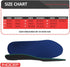 Heat Formable Orthotic Insoles, Full Rigid Custom Arch Support Insert, Size C