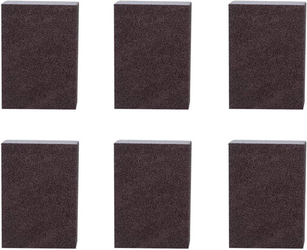 Carborundum Sponge, 6Pcs Emery Sponge Brush, Kitchen Cleaning Sponge, Stainless Steel Cleaning Tool
