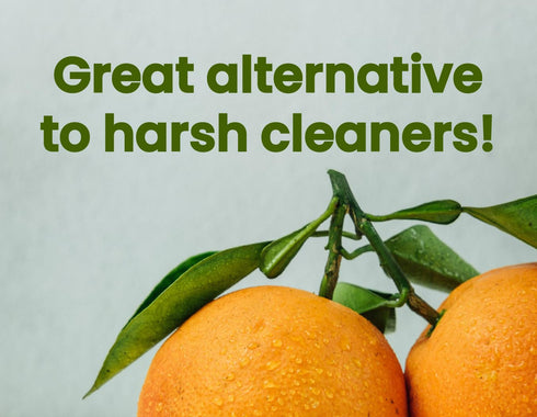 Premium Cold Pressed Orange Oil Concentrate - 32 oz (D-Limonene) - All-Natural Citrus Cleaner and Degreaser