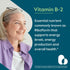BESTVITE Vitamin B-2 (Riboflavin) 400mg, 120 Vegetarian Capsules, Vegan, Non-GMO, Gluten Free