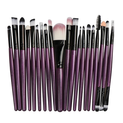 Makeup Brushes 20pcs Professional Cosmetics Set, Face Makeup Brush Set for Powder Concealer Eyeshadow Eyebrow Lip