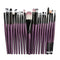 Makeup Brushes 20pcs Professional Cosmetics Set, Face Makeup Brush Set for Powder Concealer Eyeshadow Eyebrow Lip