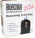 Heritage Products N4828EWRC1 13gal, 0.8mil, 24 28, 80/Box BlueCollar Drawstring Trash Bags, x White