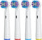 Replacement Toothbrush Heads for Oral-B, 4 Pack Compatible with Oral B Braun Electric Toothbrush