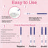 Reroon 20 Count 99% 20 Pregnancy Test HCG Strips for Fertility Women | Home Early Detection Pregnancy Kits with Over