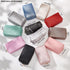 2pcs PU Leather Cosmetic Bag for Women, Minimalism Makeup Pouch for Daily Use, Black