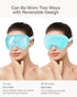 Luxtude Gel Eye Mask, Cooling Eye Mask for Dry Eyes 2PCS, Reusable Gel Sleep Mask for Puffiness/Dark Circles