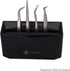 Pretty Memory Tweezer Holder, 6 Holes Lash Tweezer Stand for Eyelash Extensions, Black
