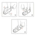 Medical Post OP Plaster Cast Boot, Adjustable Rehabilitation Open Toe Shoes for Kids and Adults, Valgus Recovery