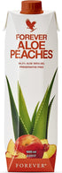 Immune 33.8 oz, 1 Pack Forever Living - Aloe Peaches, Pure Aloe with Real Peach Flavor, Supports Digestion and System