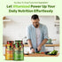 Fruits and Vegetables Supplements with BioPerine, 38 Super Food Powder Formula for Overall Health & Energy