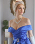 SWEETV Princess Diana Tiara for Women, Silver Pearl Wedding Crown for Bride