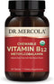 Dr. Mercola Organic Chewable Vitamin B12, 30 Servings (30 Tablets) - Natural Cherry Flavor, Energy Production Support