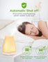 InnoGear Essential Oil Diffuser, Premium 5-in-1 Aromatherapy Diffuser & Humidifier for Home, 7 Color LED, Basic White