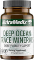 NutraMedix Deep Ocean Trace Minerals 1,000mg - Mineral & Energy Supplements for Electrolyte Support (60 Capsules)