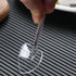 100Pcs Disposable Heart Shaped Dessert Spoons, Long Handle Plastic Tasting Spoons for Wedding Party Favors