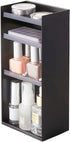 Yamazaki Home Tower Jewelry & Makeup Organizer, Standup Cosmetic Storage Box Display Case - Flat Abs Plastic
