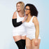 4 Pairs Slimming Arm Shaper and Thigh Slimmers Set - Elastic Compression Arm Shapers and Thigh Wraps for Women