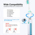 Toothbrush,6 Replacement Toothbrush Heads for Philips Sonicare Replacement Heads E-Series, Essence, Electric