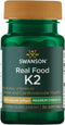 Swanson Maximum Strength Vitamin K2 (Menaquinone-7) - 30 Softgels Supporting Cardiovascular & Bone Health