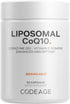 Codeage Liposomal CoQ10 Supplement - 125 mg Coenzyme Q10 with Vitamin E Isomers, 2-Month Supply, Vegan, Non-GMO,