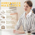 Hwocw 6 15 Neck Massager, Upgraded Neck Massager with Heat, Instant Necks Relief, Wireless Back Massagers with Modes