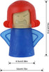 Angry Mama Microwave Oven Cleaner - Steam Cleaner, Just Add Vinegar and Water for Easy Cleaning