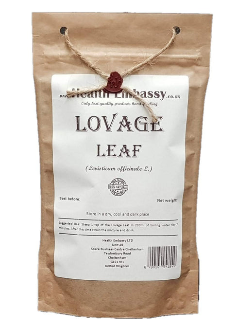 Health Embassy Lovage Leaf | Levisticum Officinale L | 100% Natural (50g)
