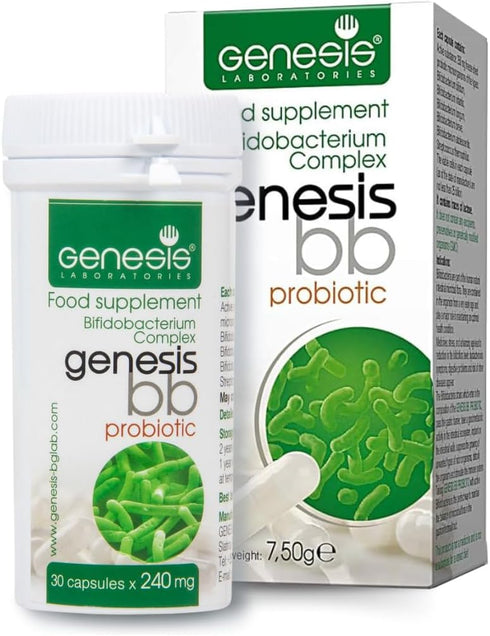 Probiotic Supplement with Bifidobacterium spp. 250 mg 30 Capsules Immune Support Gut Health Probiotics for Digestive Health Anti Bloating for Men and Women Gut Restore Probiotic