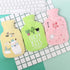 SKUZA 2 8 12in) Hot Water Bottle, Winter Winter Hot Water Bottle Hand Warmer Cute Hot Water Bag with Soft Detachable