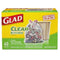 Clear Drawstring Can Liner, PK45