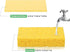 Cellulose Heavy Duty Non-Scratch Kitchen Scrub Sponges, Colorful Compressed Dish Scrubber Sponge, 6pcs for Household,
