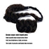 TOECWEGR Classic Braided Headband, Synthetic Hair Wide Strands Wig Band for Women Beauty Accessory