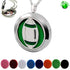 Essential Oil Diffuser Necklace, Hypoallergenic Stainless Steel Aromatherapy Locket Pendant Jewelry Set for Men Women