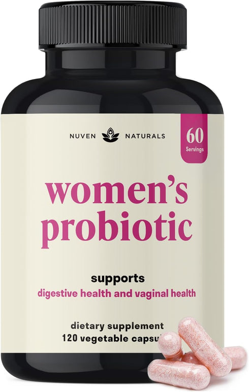 Women's Probiotic - 60 Day Supply - 12 Strains for Digestive, Vaginal & Immune Health Support