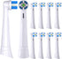 Compatible Replacement Brush Heads for Oral-B iO 3/4/5/6/7/8/9/10 Series Electric Toothbrush, 10 Pack, White
