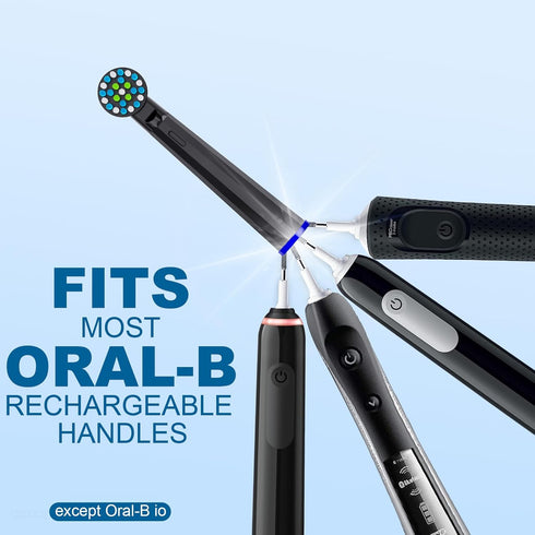 Replacement Brush Heads for Braun Oral B Pro 1000/7000/9600/5000/3000, Compatible with Genius X and Smart 1500