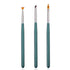 3pcs Ombre Nail Brush Nail Paint Pen for Gradient Color Ombre Brush for Gel Nails Manicure Nail Art Brushes