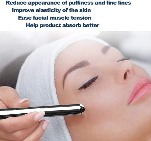 Stainless Steel Face Massage Therapy Stick, Guasha Massage Wand for Deep Tissue Relief (1)