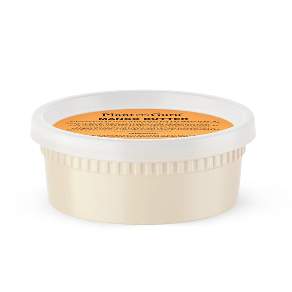 Raw Mango Butter 8 oz. - 100% Pure Natural Unrefined for Skin, Body, Hair Growth, DIY Soap Making, Lotions