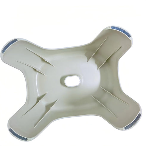 Rabihike 12.2x9.25x7.68 Inch, Plastic Step Stool, Heavy-Duty ABS Bathroom Shower Stool, Non-Slip Bath Seat with Rubber