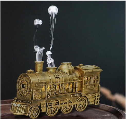 Wodoochey 300ml Train Humidifier Aroma Diffuser, Cool Mist Quiet Aromatherapy Diffuser for Essential Oils,Train