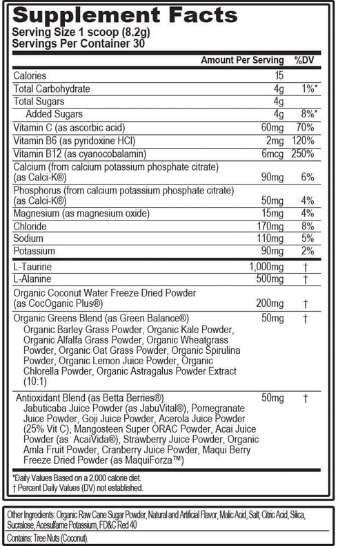 Evlution Nutrition HYDRAMINO Complete Hydration Multiplier, 30 Serve Fruit Punch with Electrolytes and Aminos