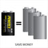 Powerex Precharged 8.4V Rechargeable Low Self Discharge NiMH Battery, MHR84VP